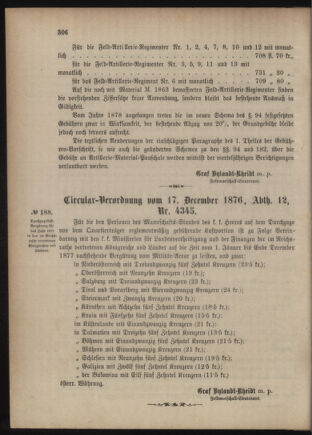 Verordnungsblatt für das Kaiserlich-Königliche Heer 18761222 Seite: 6