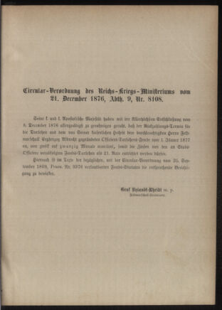 Verordnungsblatt für das Kaiserlich-Königliche Heer 18761222 Seite: 7