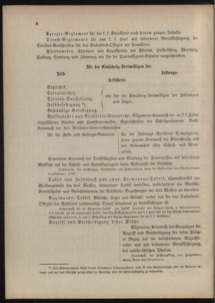 Verordnungsblatt für das Kaiserlich-Königliche Heer 18770110 Seite: 6