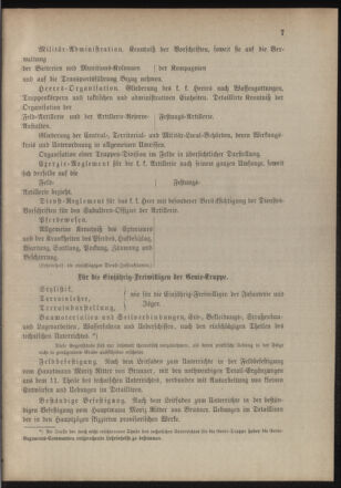 Verordnungsblatt für das Kaiserlich-Königliche Heer 18770110 Seite: 7