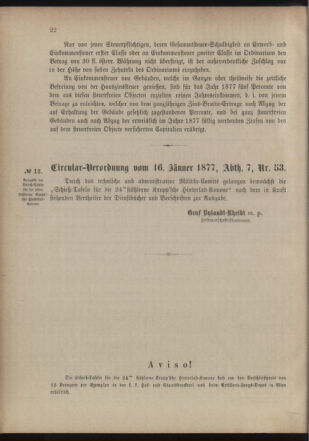 Verordnungsblatt für das Kaiserlich-Königliche Heer 18770120 Seite: 10