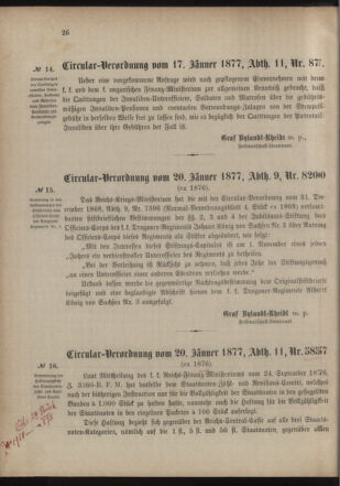 Verordnungsblatt für das Kaiserlich-Königliche Heer 18770129 Seite: 4