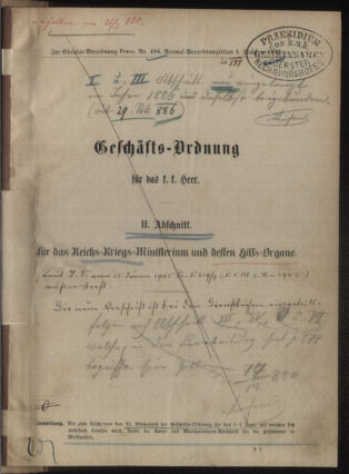 Verordnungsblatt für das Kaiserlich-Königliche Heer 18770206 Seite: 31