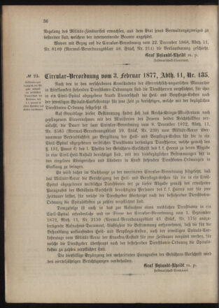 Verordnungsblatt für das Kaiserlich-Königliche Heer 18770206 Seite: 66