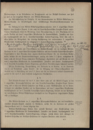 Verordnungsblatt für das Kaiserlich-Königliche Heer 18770221 Seite: 29