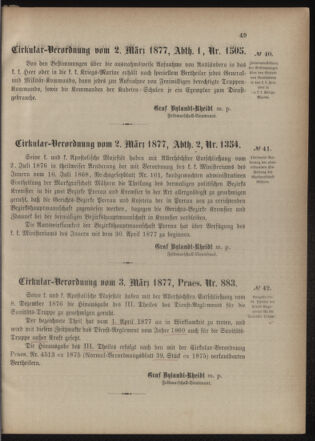 Verordnungsblatt für das Kaiserlich-Königliche Heer 18770310 Seite: 3