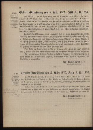 Verordnungsblatt für das Kaiserlich-Königliche Heer 18770310 Seite: 4