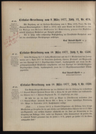 Verordnungsblatt für das Kaiserlich-Königliche Heer 18770317 Seite: 2