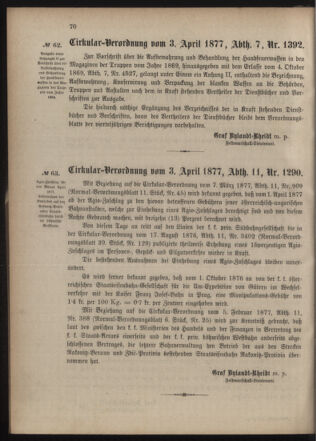 Verordnungsblatt für das Kaiserlich-Königliche Heer 18770409 Seite: 2