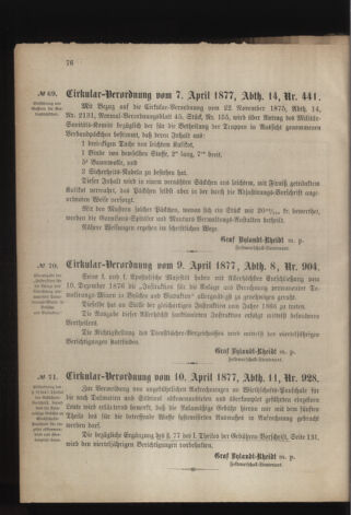 Verordnungsblatt für das Kaiserlich-Königliche Heer 18770413 Seite: 6