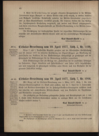 Verordnungsblatt für das Kaiserlich-Königliche Heer 18770421 Seite: 2