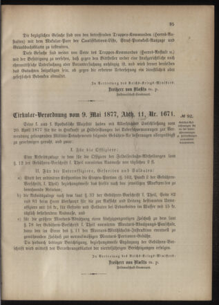 Verordnungsblatt für das Kaiserlich-Königliche Heer 18770513 Seite: 3