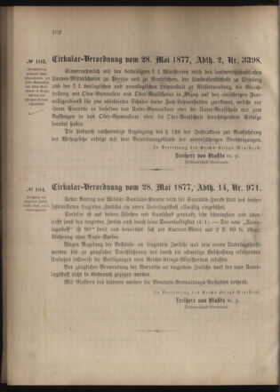 Verordnungsblatt für das Kaiserlich-Königliche Heer 18770529 Seite: 2