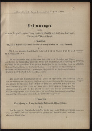 Verordnungsblatt für das Kaiserlich-Königliche Heer 18771103 Seite: 5