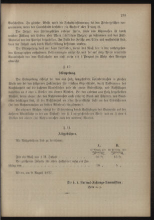 Verordnungsblatt für das Kaiserlich-Königliche Heer 18771109 Seite: 11