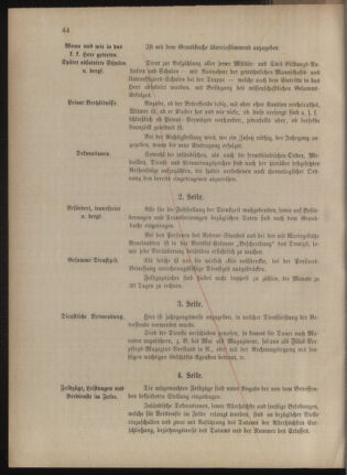 Verordnungsblatt für das Kaiserlich-Königliche Heer 18771210 Seite: 44