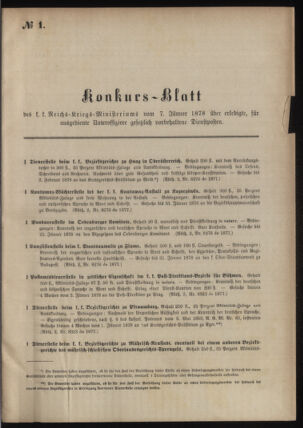 Verordnungsblatt für das Kaiserlich-Königliche Heer 18780107 Seite: 3