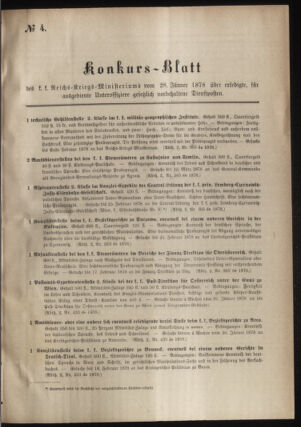 Verordnungsblatt für das Kaiserlich-Königliche Heer 18780128 Seite: 5