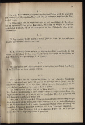 Verordnungsblatt für das Kaiserlich-Königliche Heer 18780222 Seite: 5