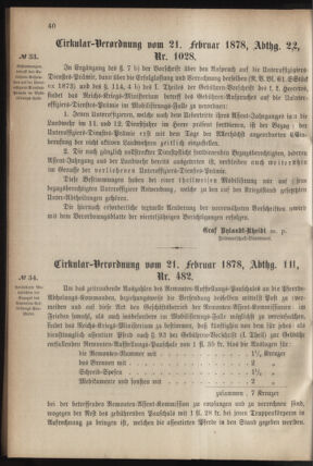 Verordnungsblatt für das Kaiserlich-Königliche Heer 18780222 Seite: 8