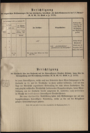 Verordnungsblatt für das Kaiserlich-Königliche Heer 18780310 Seite: 39