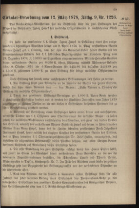 Verordnungsblatt für das Kaiserlich-Königliche Heer 18780319 Seite: 5