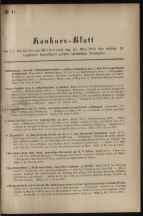 Verordnungsblatt für das Kaiserlich-Königliche Heer 18780322 Seite: 3