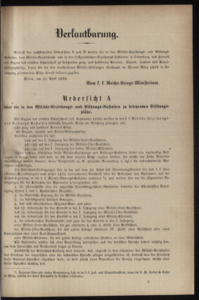 Verordnungsblatt für das Kaiserlich-Königliche Heer 18780402 Seite: 5