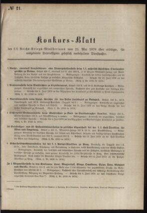 Verordnungsblatt für das Kaiserlich-Königliche Heer 18780521 Seite: 5