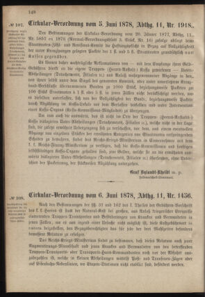 Verordnungsblatt für das Kaiserlich-Königliche Heer 18780615 Seite: 2