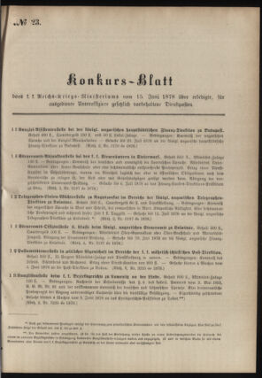 Verordnungsblatt für das Kaiserlich-Königliche Heer 18780615 Seite: 9