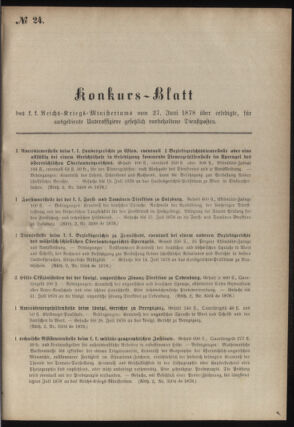 Verordnungsblatt für das Kaiserlich-Königliche Heer 18780627 Seite: 7