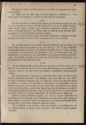 Verordnungsblatt für das Kaiserlich-Königliche Heer 18780706 Seite: 31