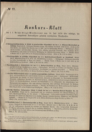 Verordnungsblatt für das Kaiserlich-Königliche Heer 18780716 Seite: 5