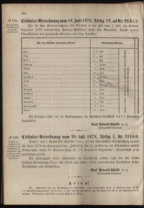 Verordnungsblatt für das Kaiserlich-Königliche Heer 18780723 Seite: 6