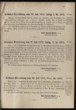 Verordnungsblatt für das Kaiserlich-Königliche Heer 18780801 Seite: 3