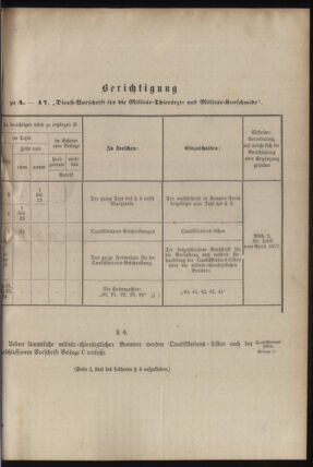 Verordnungsblatt für das Kaiserlich-Königliche Heer 18780810 Seite: 29