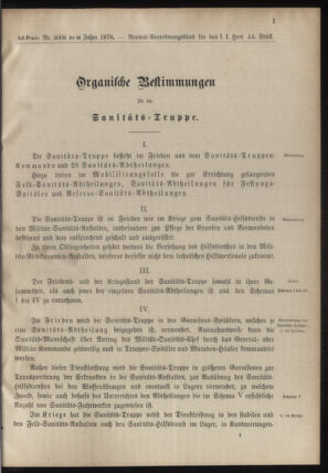 Verordnungsblatt für das Kaiserlich-Königliche Heer 18780913 Seite: 23