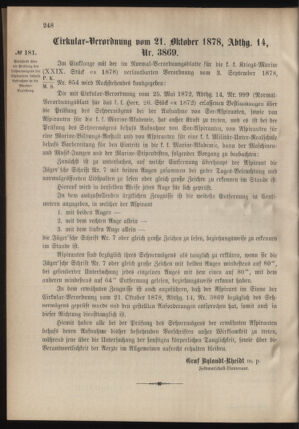 Verordnungsblatt für das Kaiserlich-Königliche Heer 18781025 Seite: 2