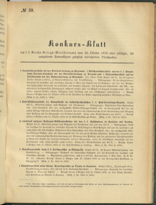 Verordnungsblatt für das Kaiserlich-Königliche Heer 18781025 Seite: 5