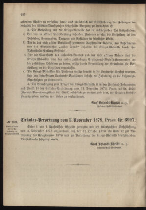 Verordnungsblatt für das Kaiserlich-Königliche Heer 18781106 Seite: 10