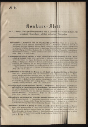 Verordnungsblatt für das Kaiserlich-Königliche Heer 18781106 Seite: 5