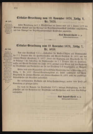 Verordnungsblatt für das Kaiserlich-Königliche Heer 18781127 Seite: 2