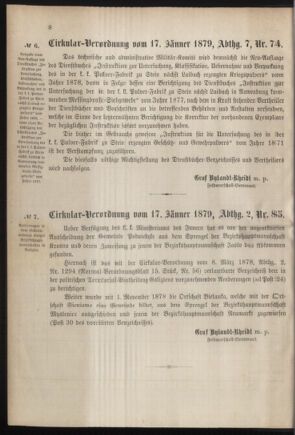 Verordnungsblatt für das Kaiserlich-Königliche Heer 18790122 Seite: 4