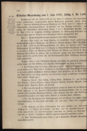 Verordnungsblatt für das Kaiserlich-Königliche Heer 18790604 Seite: 2