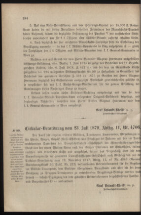 Verordnungsblatt für das Kaiserlich-Königliche Heer 18790729 Seite: 2