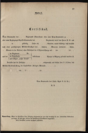 Verordnungsblatt für das Kaiserlich-Königliche Heer 18790927 Seite: 31