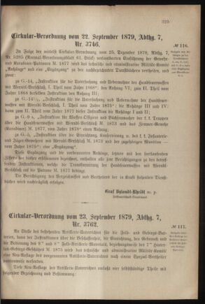 Verordnungsblatt für das Kaiserlich-Königliche Heer 18790927 Seite: 39