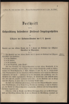 Verordnungsblatt für das Kaiserlich-Königliche Heer 18790927 Seite: 5