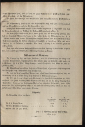 Verordnungsblatt für das Kaiserlich-Königliche Heer 18791007 Seite: 5